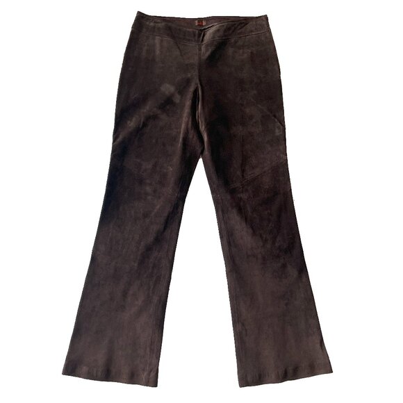 Danier Brown Suede Pants - Picture 1 of 1